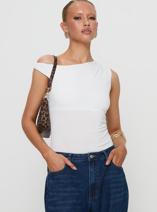Miyako Bodysuit White