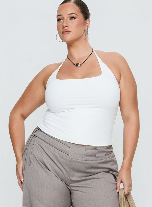 Ezekiel Nylon Top White Curve