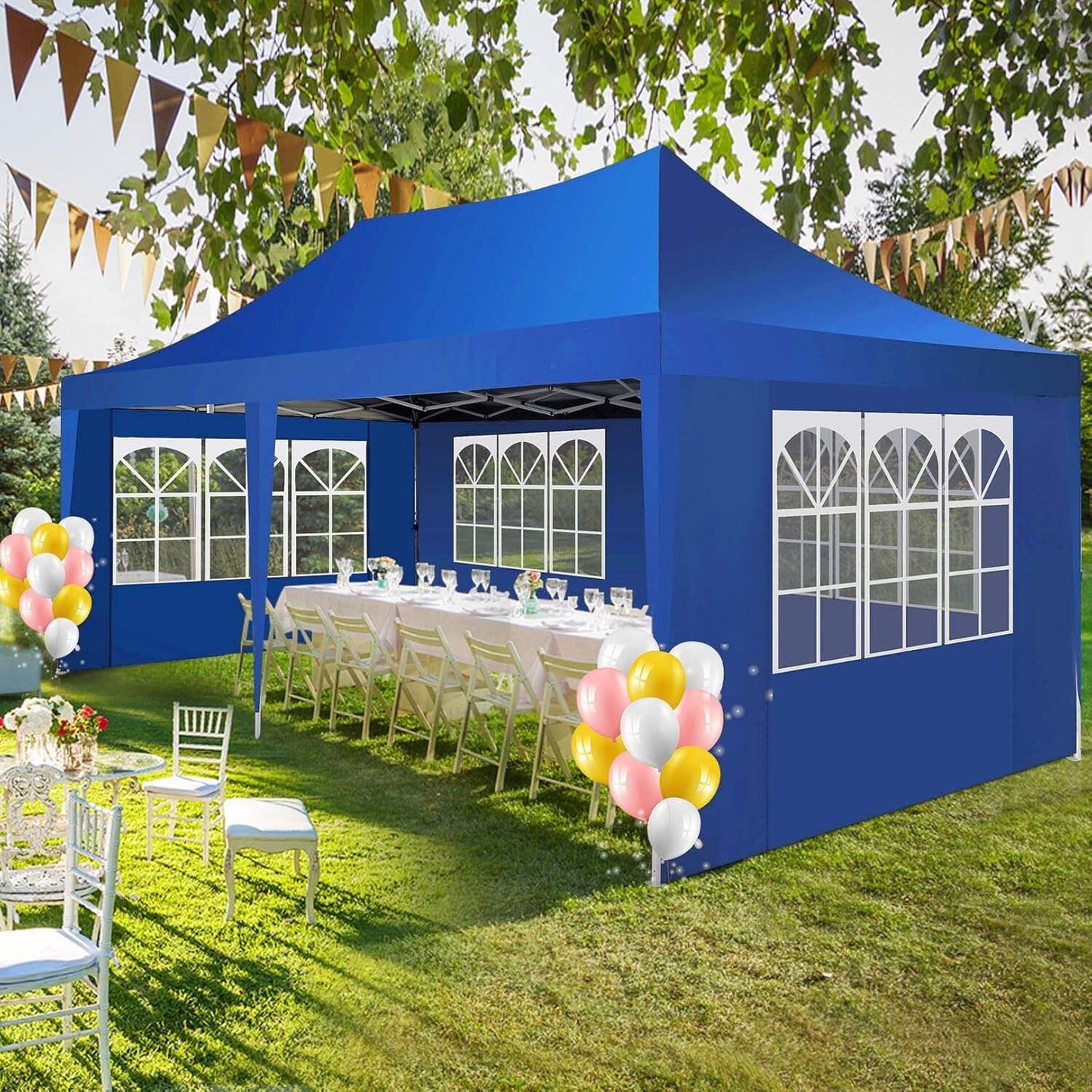🔥 10x20 FT Premium Pop Up Canopy Tent | Heavy Duty Outdoor Event Shelter