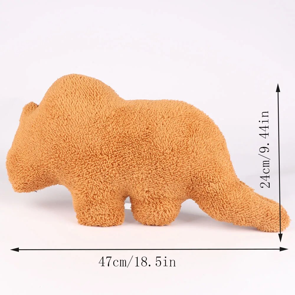 Dino Chicken Nugget Plush Pillow Stegosaurus Brontosauru Tyran Rex Pterodactyl Triceratops Dinosaur Stuffed Animal Plush For Kid