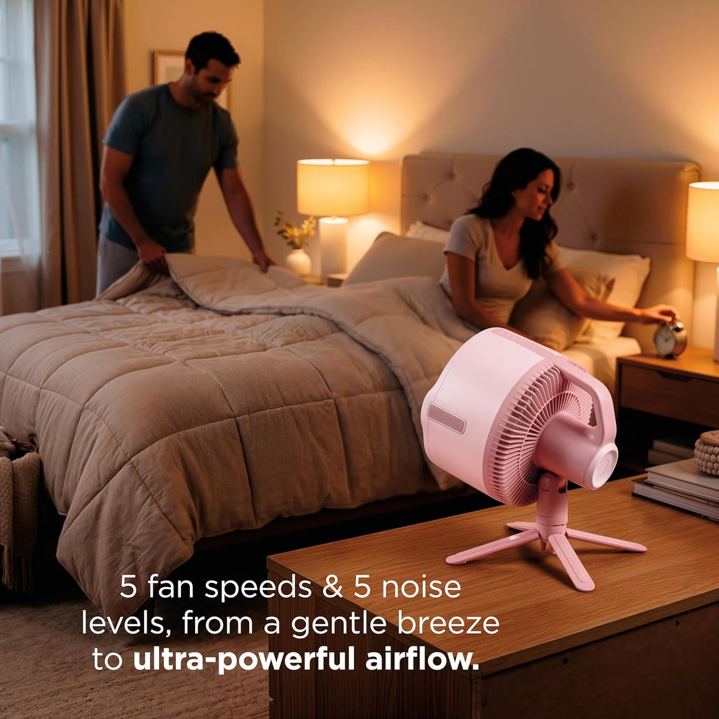 ☀️Summer Sale 50% OFF🌊Cordless Portable Misting Fan