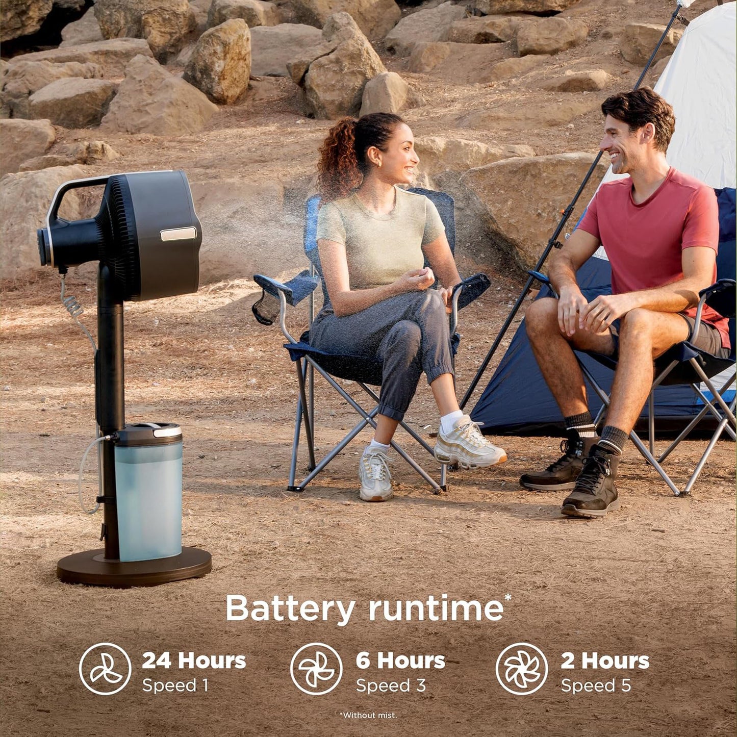 ☀️Summer Sale 50% OFF🌊Cordless Portable Misting Fan