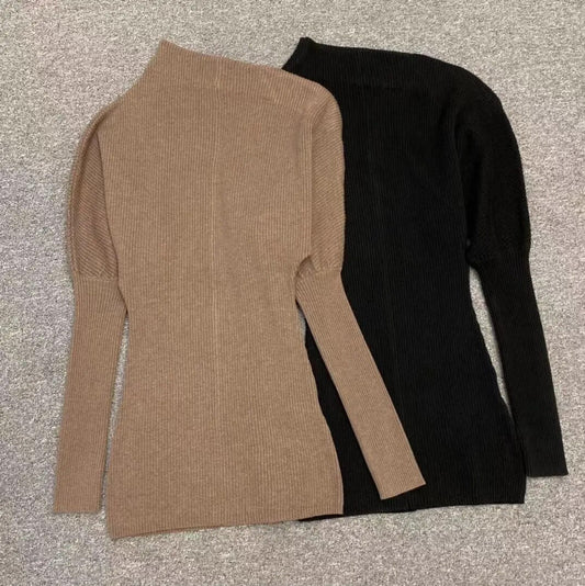 Irregular Neck Top